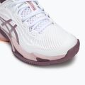 Buty do tenisa damskie ASICS Court FF 3 Clay W white/watershed rose 7
