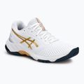 Dámské boty ASICS Netburner Ballistic FF 3 white/pure gold