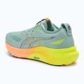Buty do biegania damskie ASICS Gel-Kayano 31 Paris light celadon/safety yellow 3