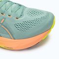 Buty do biegania damskie ASICS Gel-Kayano 31 Paris light celadon/safety yellow 8
