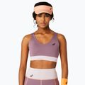 Fitness podprsenka  ASICS Court Bra dusty mauve