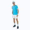 Pánské tenisové tričko ASICS Court SS Top digital aqua/brilliant white 2