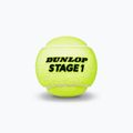 Dětské tenisové míče Dunlop Stage 1 3 ks zelená 601338 3
