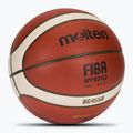 Basketbalový míč Molten B7G4550 FIBA brown velikost  7 2