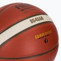 Basketbalový míč Molten B7G4550 FIBA brown velikost  7 3