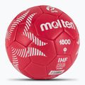 Míč na házenou  Molten H1A1800-PL red velikost 1 2