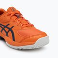 Dětské tenisové boty ASICS Gel-Game 10 GS Clay Jr nova orange/indigo fog 7
