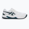 Buty do tenisa męskie ASICS Gel-Dedicate 8 Clay white/saxon green 2