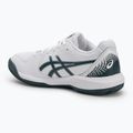 Buty do tenisa męskie ASICS Gel-Dedicate 8 Clay white/saxon green 3