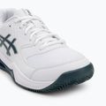 Pánské tenisové boty ASICS Gel-Dedicate 8 Clay white/saxon green 7
