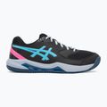 Pánské boty na padel ASICS Gel-Dedicate 8 black/energy aqua 2
