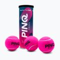 Míče na padel PINQ Padel 3B 3 pcs. pink