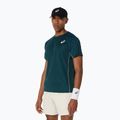 Pánské tenisové tričko ASICS Match Actibreeze Top saxon green 4