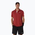 Koszulka polo męska ASICS Court Polo burnt red