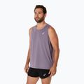 Pánské běžecké tílko tank top ASICS Core Singlet lavender grey 4