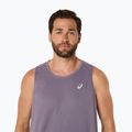 Pánské běžecké tílko tank top ASICS Core Singlet lavender grey 5