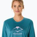 Dámské běžecké tričko Longsleeve ASICS Fujitrail Logo atlantis blue 4