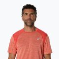Pánské běžecké tričko ASICS Road Top coral reef/mojave 5