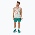 Pánské běžecké tílko tank top ASICS  Road All Over Print Singlet birch 2