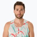 Pánské běžecké tílko tank top ASICS  Road All Over Print Singlet birch 4