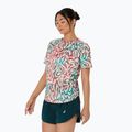 Dámské běžecké tričko ASICS Road All Over Print Top birch 4
