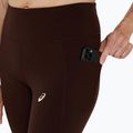 Dámské běžecké legíny ASICS Nagino Run Adjustable Tight coffee 5