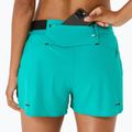Dámské běžecké šortky ASICS Metarun Split wave teal 9