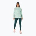 Dámská běžecká bunda ASICS Road Lite-Show Packable oasis green/multi colour 2