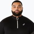 Longsleeve do biegania męski ASICS Icon LS 1/2 Zip performance black 5