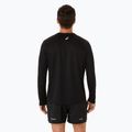 Pánské běžecké tričko Longsleeve ASICS Fujitrail Logo performance black/carbon/coral  3
