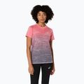 Koszulka do biegania damska ASICS Seamless coral reef/greyish purple