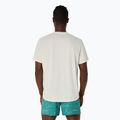 Pánské běžecké tričko ASICS Fujitrail Logo birch/white sage/rainy lake 3