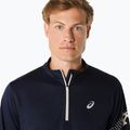 Pánské běžecké tričko Longsleeve ASICS Icon LS 1/2 Zip midnight  5