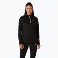 Longsleeve do biegania damski ASICS Icon 1/2 Zip LS Top performance black