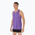 Pánské běžecké tričko ASICS Metarun Singlet edo purple 4