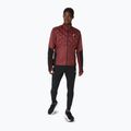 Kurtka do biegania męska ASICS Road Winter dark red planet 2
