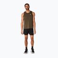 Koszulka do bieganie męska ASICS Core Singlet brown stone 2