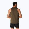 Pánské běžecké tričko ASICS Core Singlet brown stone 3
