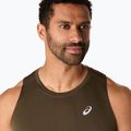 Koszulka do bieganie męska ASICS Core Singlet brown stone 5