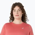 Dámské tréninkové tričko ASICS Core Top dark pink clay 5