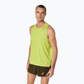 Pánské běžecké tričko ASICS Core Singlet neon lime 3