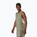 Pánské běžecké tričko ASICS Fujitrail Singlet mantle green/khaki 4