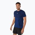 Pánské běžecké tričko ASICS Road Seamless illusion blue/glow yellow 4