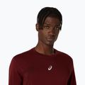Pánské běžecké tričko Longsleeve ASICS Road Seamless LS dark red planet  5