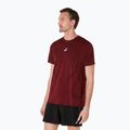 Pánské běžecké tričko ASICS Road Seamless dark red planet 4