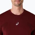 Pánské běžecké tričko ASICS Road Seamless dark red planet 5