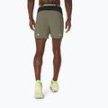 Pánské běžecké šortky ASICS Fujitrail All Over Print 5IN mantle green 3