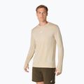 Pánské běžecké tričko Longsleeve ASICS Road Seamless LS cream  4