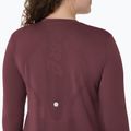 Dámské běžecké tričko Longsleeve ASICS Road Seamless LS dark currant/port royal  5