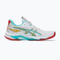 Dámské volejbalové boty ASICS Netburner Ballistic FF 4 white/sea black 8